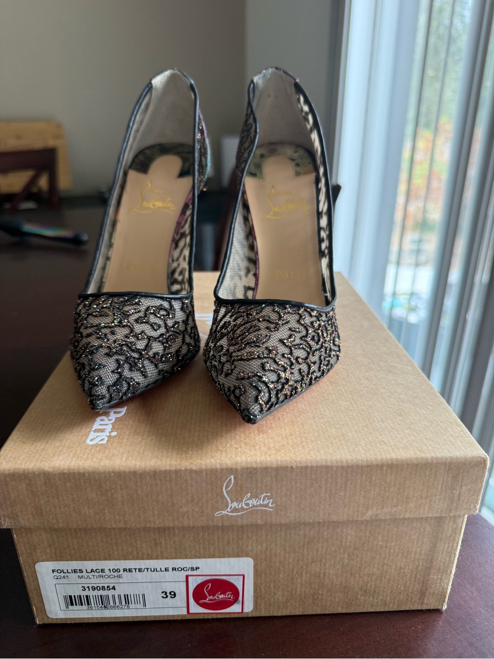 Christian Louboutin Follies Lace 100